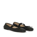 ANINE BING Jolie leather ballerina shoes - Black