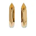 Burberry Gold-Plated Hollow Spike earrings