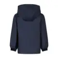 Petit Bateau hooded water-resistant raincoat - Blue