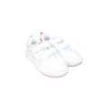 Calvin Klein Kids logo-print touch-strap sneakers - White