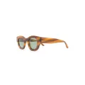 Thierry Lasry Autocracy rectangle-frame sunglasses - Brown