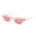 Thierry Lasry Maskoffy pantos-frame sunglasses - Pink