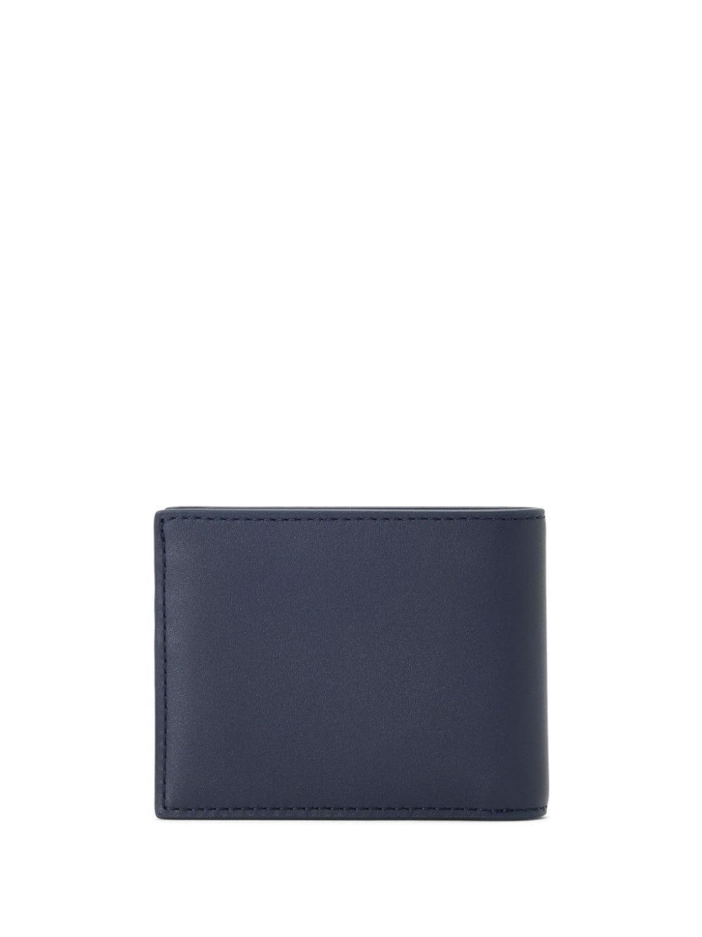 Lacoste Fitzgerald leather wallet - Blue