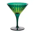 L'Objet Prism martini glasses (set of four) - Green