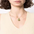 Swarovski Orbita octagon crystal pendant necklace - Gold