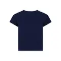 Petit Bateau logo-embroidered cotton T-shirt - Blue