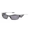 Givenchy Eyewear wraparound-frame sunglasses - Black