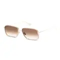 Bvlgari square-frame sunglasses - Gold