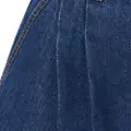 Veronica Beard Simpson denim mini shorts - Blue