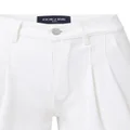Veronica Beard Simpson pleated shorts - White