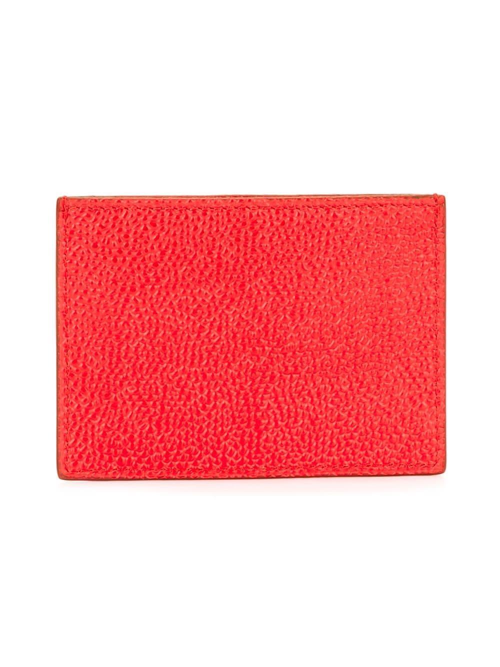 Thom Browne classic cardholder - Red