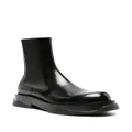 Jil Sander chunky leather Chelsea boots - Black