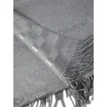 Brunello Cucinelli sequin-embellished silk throw - Grey