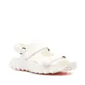 Moncler Trailgrip Vela sandals - White
