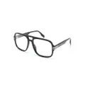 Marc Jacobs Eyewear pilot-frame glasses - Black