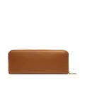 Bally Bally Emblem-plaque leather wallet - Brown