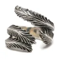 Yohji Yamamoto silver feather ring