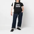 Max Mara slogan-print T-shirt - Black