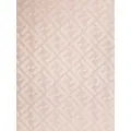FENDI monogram-pattern print scarf - Neutrals