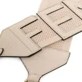 FENDI logo calf-leather shoulder strap - Neutrals