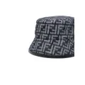 FENDI monogram-print bucket hat - Black