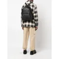 FENDI Chiodo Shadow leather backpack - Black