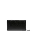 FENDI FF-motif leather wallet - Black
