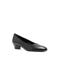 The Row Luisa 35mm leather pumps - Black
