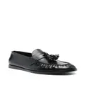 The Row tassel-detail leather loafers - Black