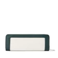 Lacoste logo-plaque two-tone wallet - Neutrals