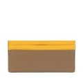 FENDI Shadow leather card holder - Brown