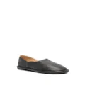 The Row Canal leather ballerina shoes - Black