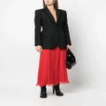 Gucci silk midi skirt - Red