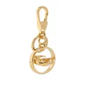 Gucci Double G logo keychain - Gold