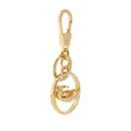 Gucci Double G logo keychain - Gold