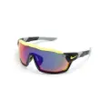 Nike Show X Rush shield-frame sunglasses - Black