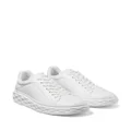 Jimmy Choo Diamond Maxi leather sneakers - White