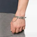 Acne Studios buckle chain bracelet - Silver