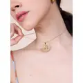 Anita Ko 18kt yellow gold Pisces diamond pendant necklace