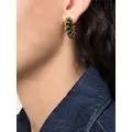 Bottega Veneta coil hoop earrings - Gold