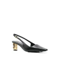 Givenchy G-cube 50mm slingback heels - Black