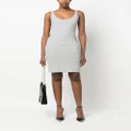 Givenchy 4G jacquard dress - Silver