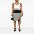Givenchy panelled tailored pencil skirt - Black