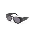 Givenchy 4Gem oval-frame sunglasses - Black