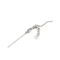 Givenchy crystal-embellished 4G necklace - Silver