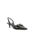 Givenchy Voyou 45mm leather pumps - Black