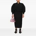 Givenchy asymmetric pencil skirt - Black