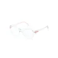 Michael Kors geometric-frame glasses - Neutrals