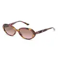 Michael Kors San Lucas round-frame sunglasses - Brown