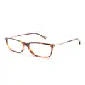 Carolina Herrera rectangle-frame glasses - Brown
